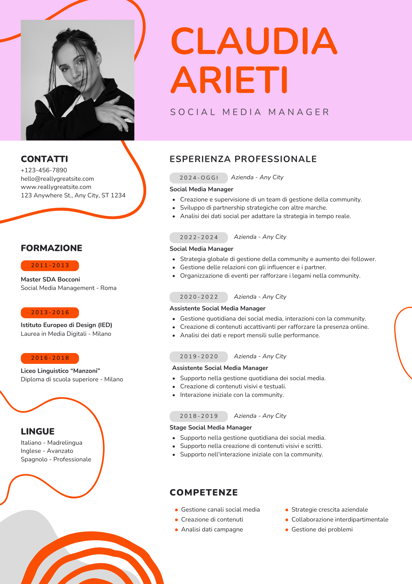 cv creativo