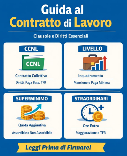 leggere un contratto di lavoro